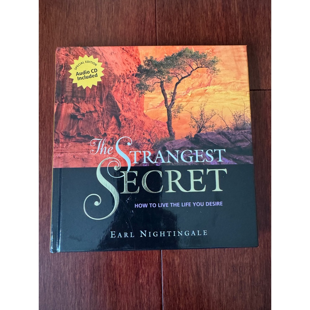 The Strangest Secret Earl Nightingale Hardcover Book with Audio CD Simple Truths